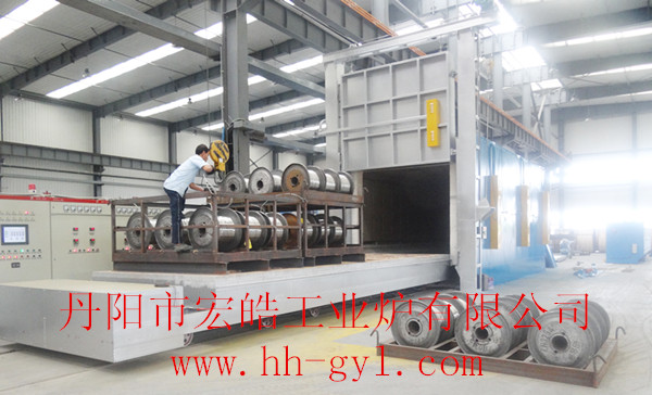 鋁合金電纜線時(shí)效退火爐